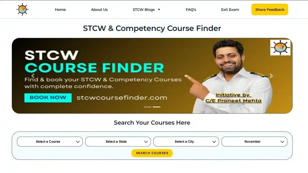 STCW Course in Bangalore
