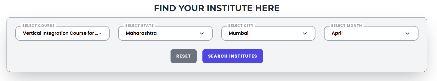 VICT Course in Mumbai