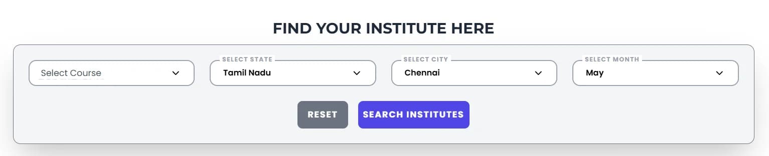 STCW Course in Madurai