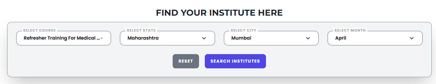 RMFA Course in Mumbai