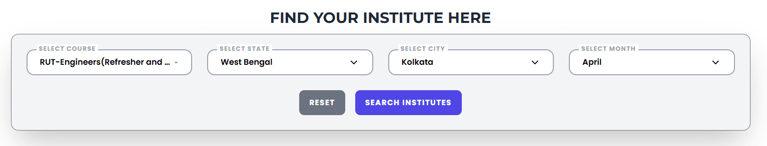 RUT-Engineers Course in Kolkata