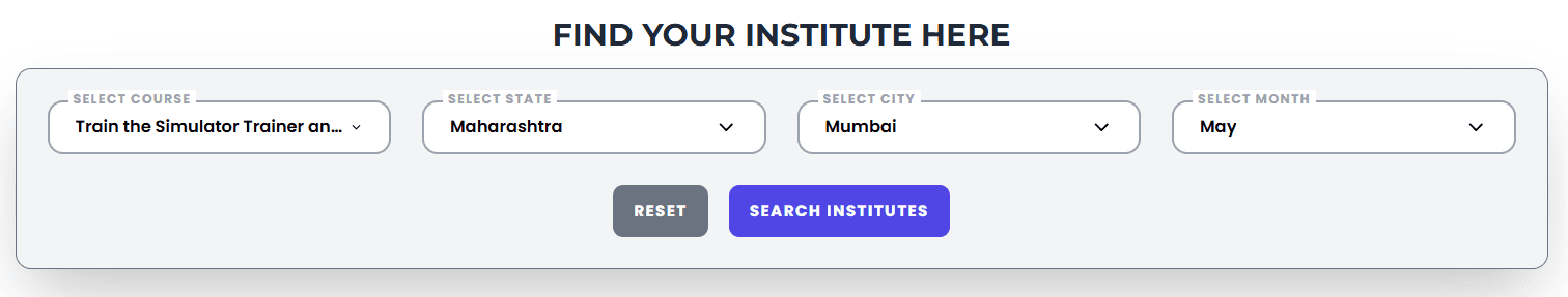 TSTA Course in Mumbai