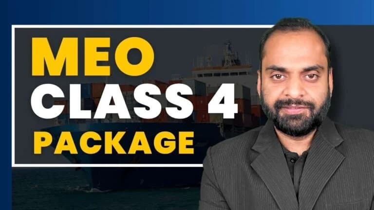 MEO Class 4 Preparatory Course