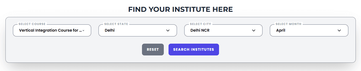 VICT Course in Dehradun