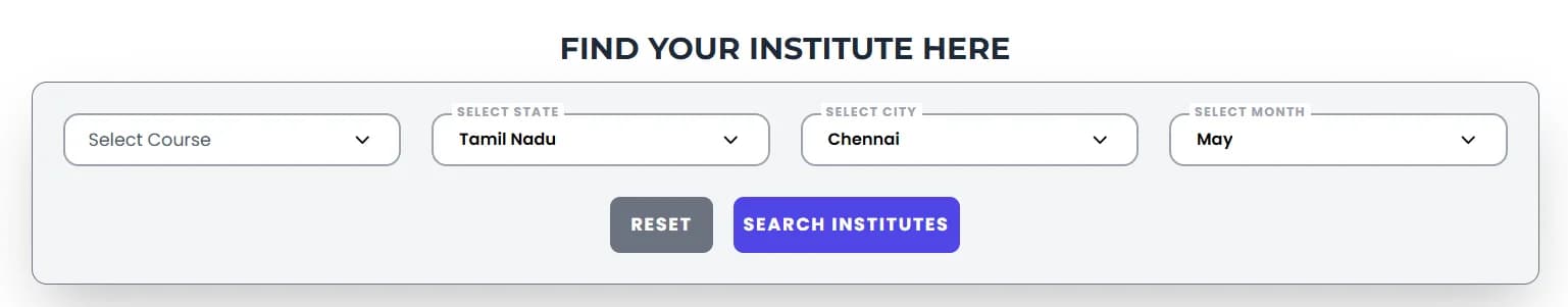 STCW Course in Nagercoil