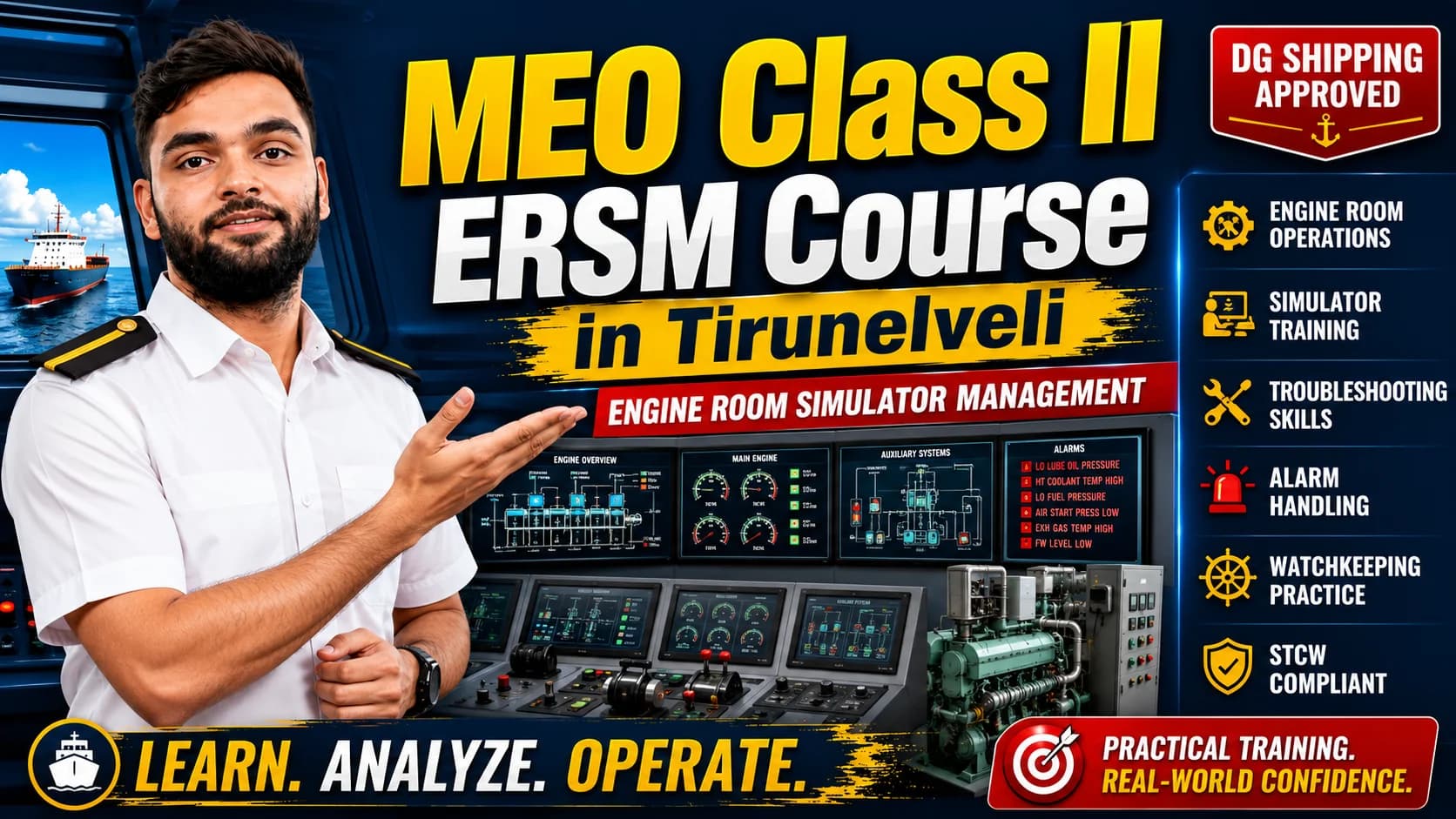 MEO CLASS II (ERSM) Course In Tirunelveli