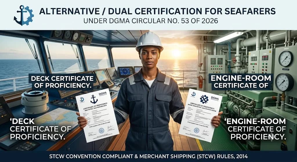 Alternative/Dual Certification for Seafarers (Ratings & Able Seafarer)