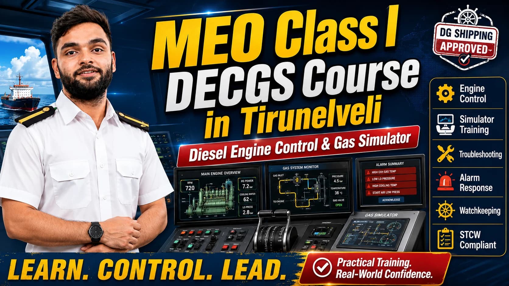 MEO CLASS-I (DECGS) Course In Tirunelveli