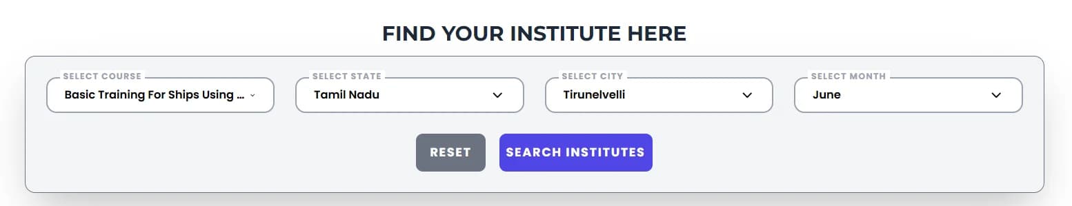 BIGF Course In Tirunelveli
